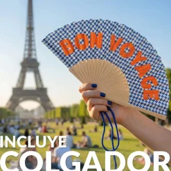 Abanico "Bon voyage"