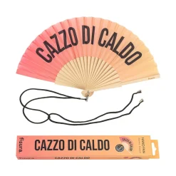 Abanico"Cazzo di caldo" Degradadado sunset