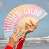 Abanico "Cazzo di caldo" degradado (brilla en la oscuridad)