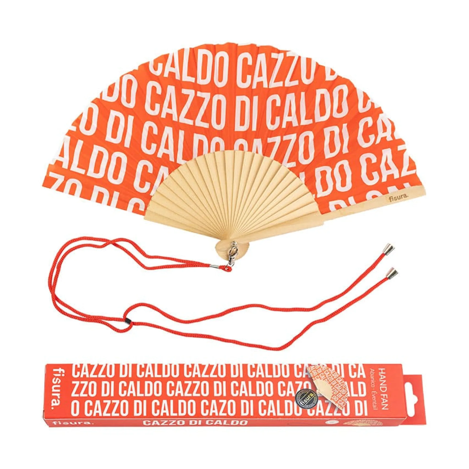 Abanico "Cazzo di caldo" patrón