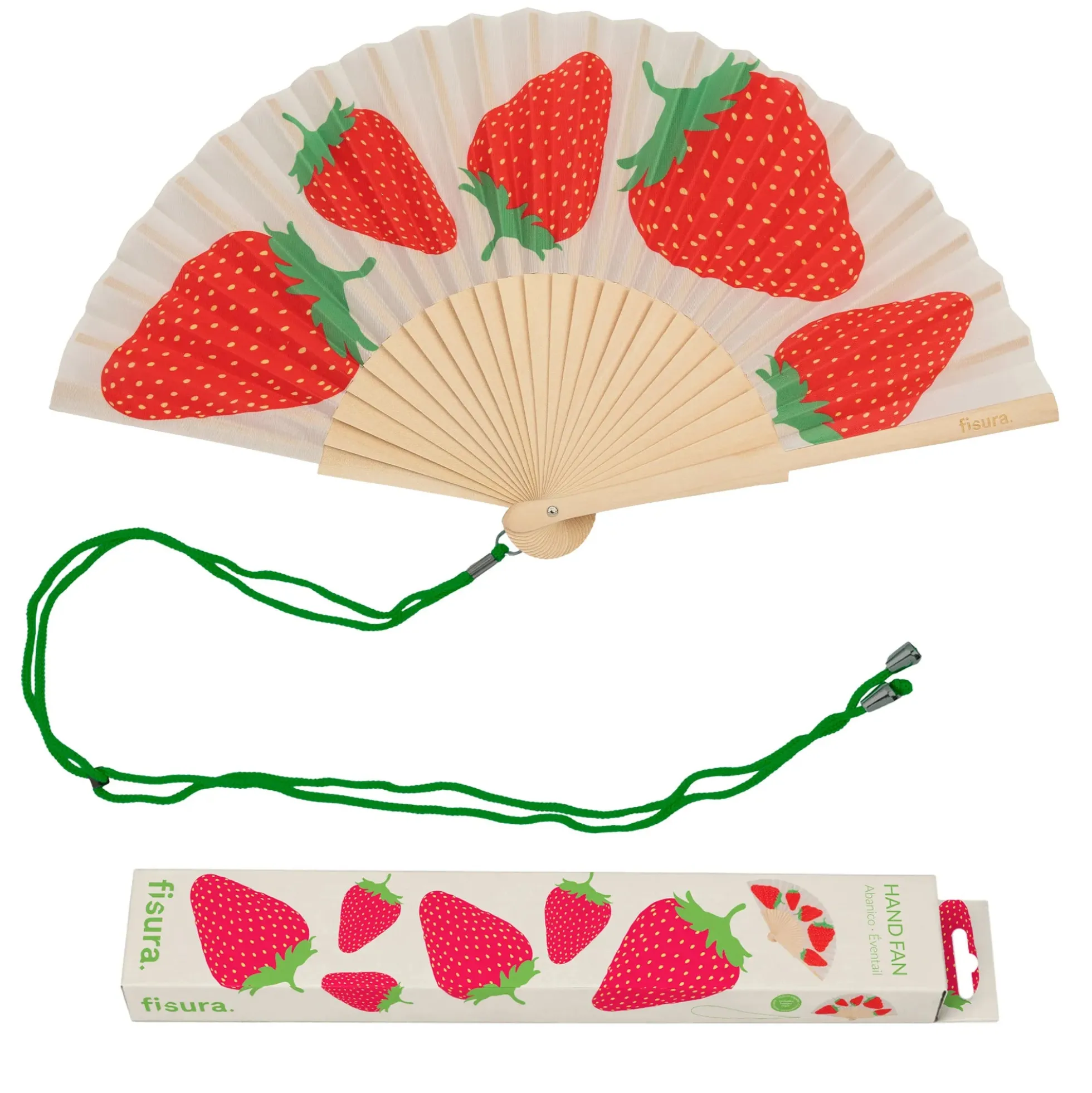 Abanico “Fresas”