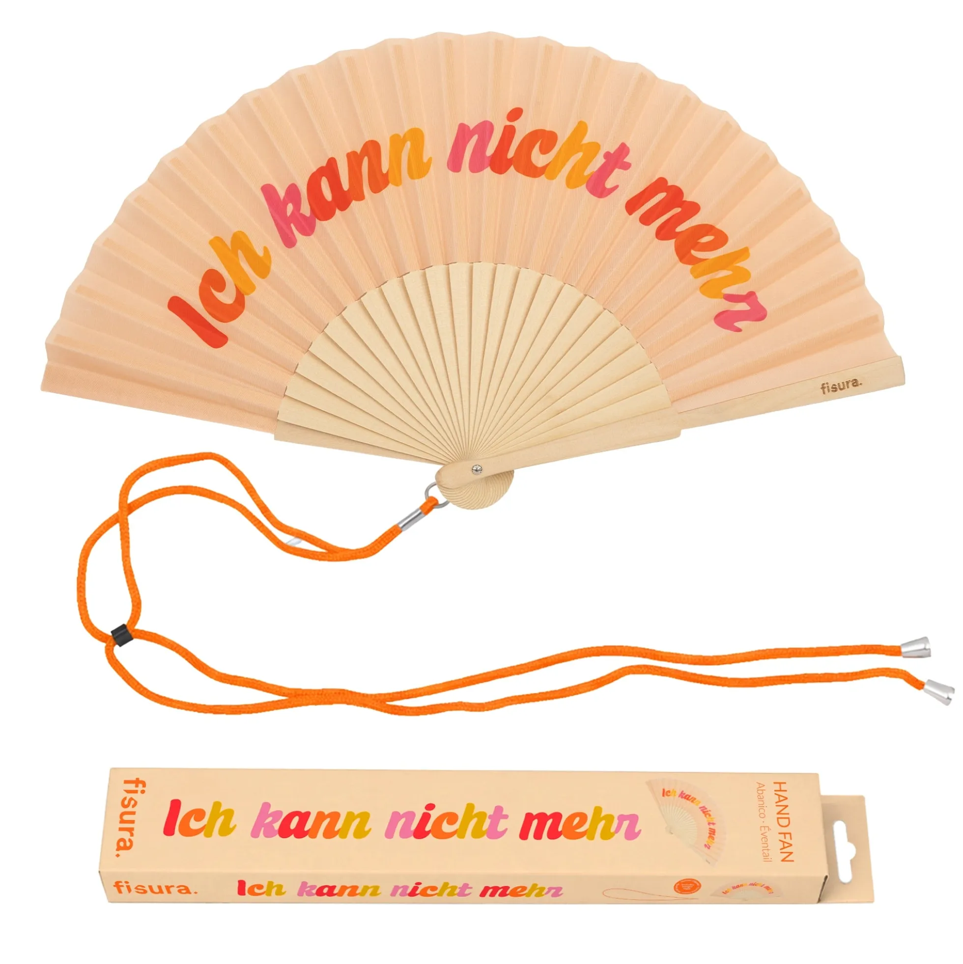 Abanico "Ich kann nicht mehr"