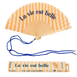 Abanico “La vie est belle”