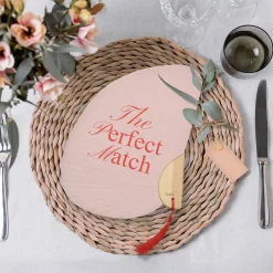 Abanico media luna “The perfect match”