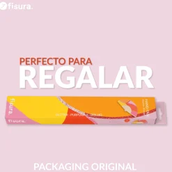 Abanico “Ondas” purpurina