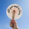 Abanico pai pai “all you need is love” 3 unidades