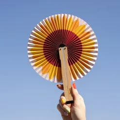 Abanico pai pai “Girasol” 3 unidades