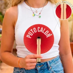 Abanico pai pai “Puto calor”