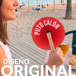 Abanico pai pai “Puto calor”