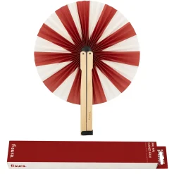 Abanico pai pai “Rayas rojas”