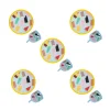 Abanico plegable “helados” pack de 5