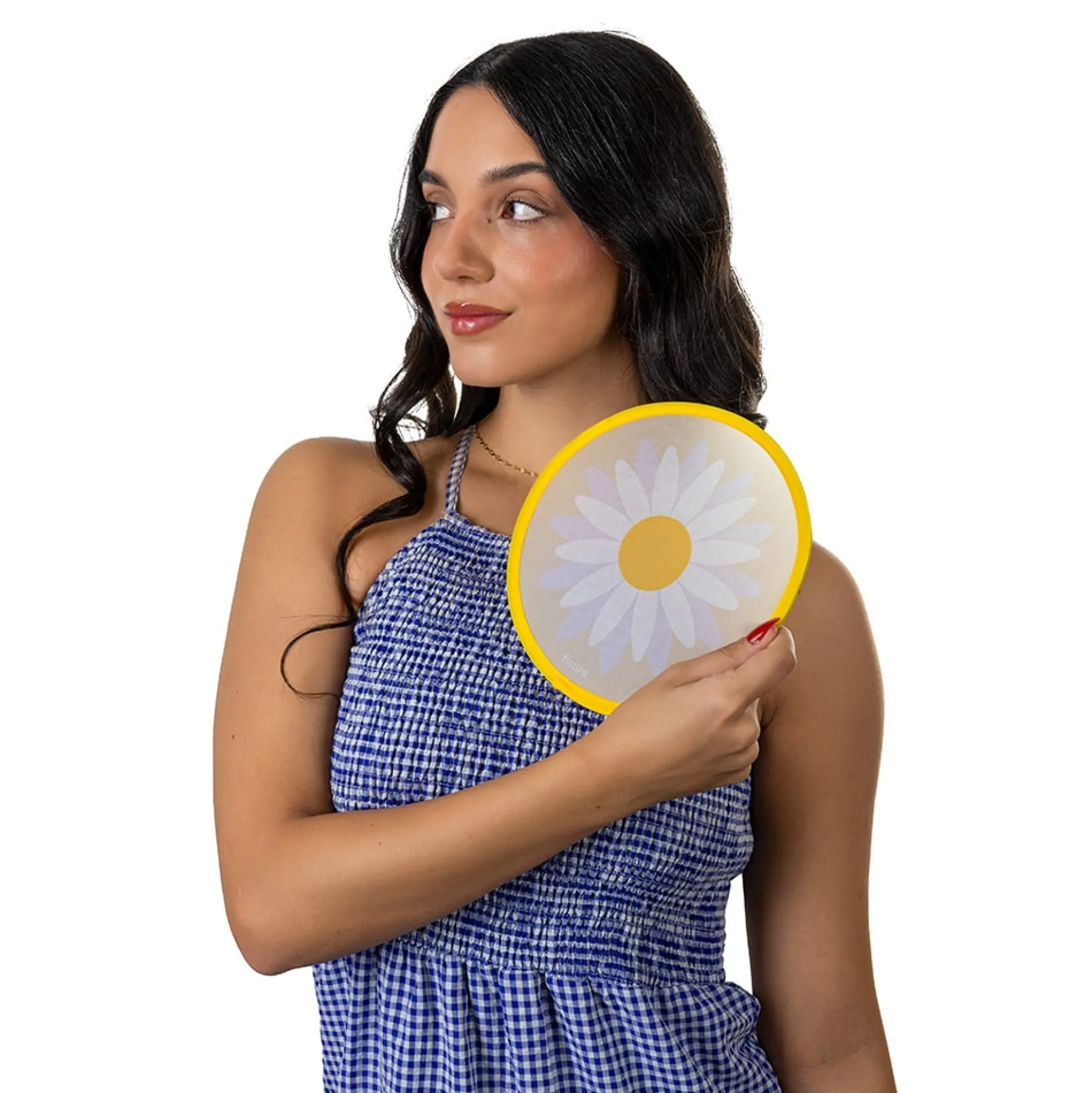 Abanico plegable “margarita”