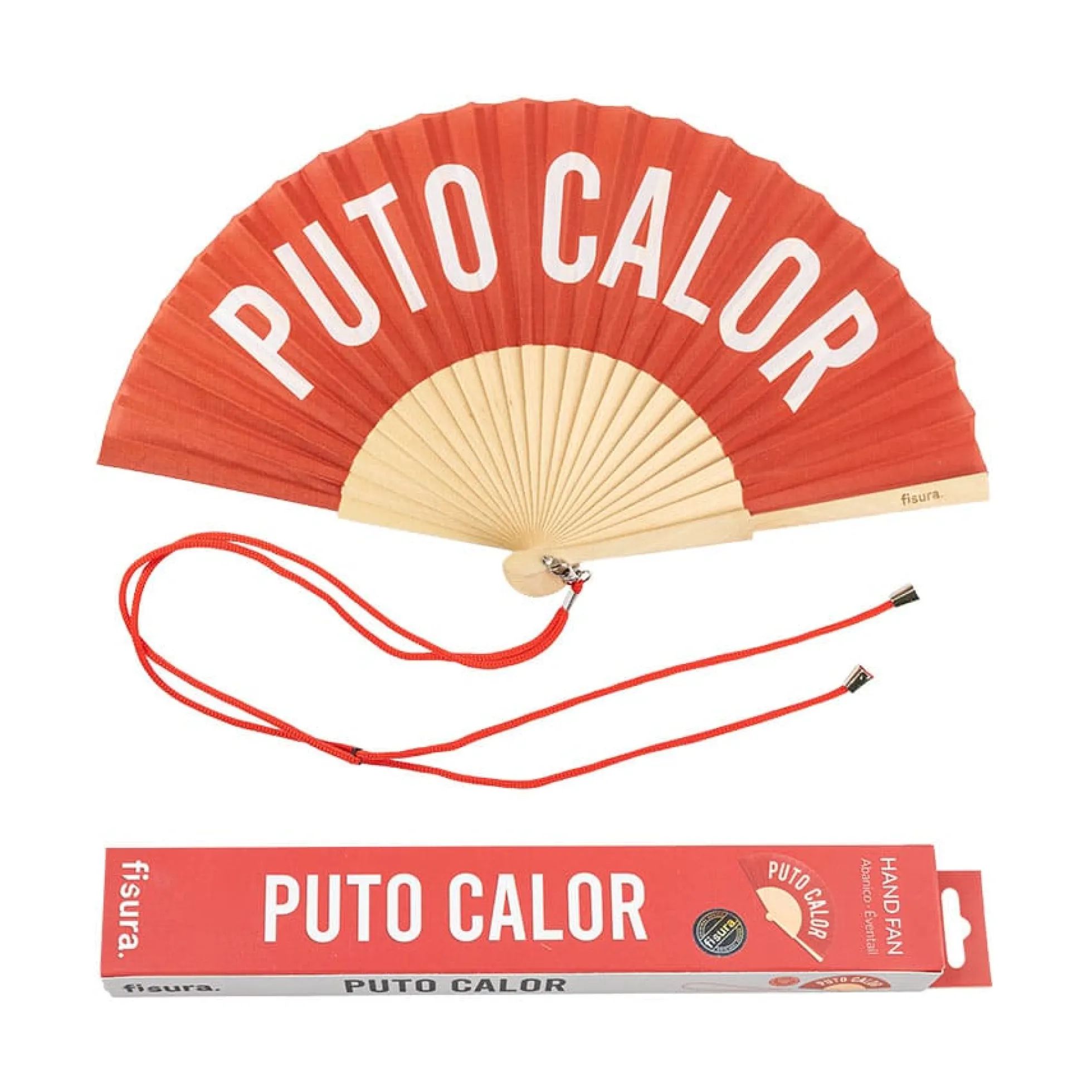 Abanico "Puto calor"