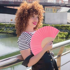 Abanico "Rosa"