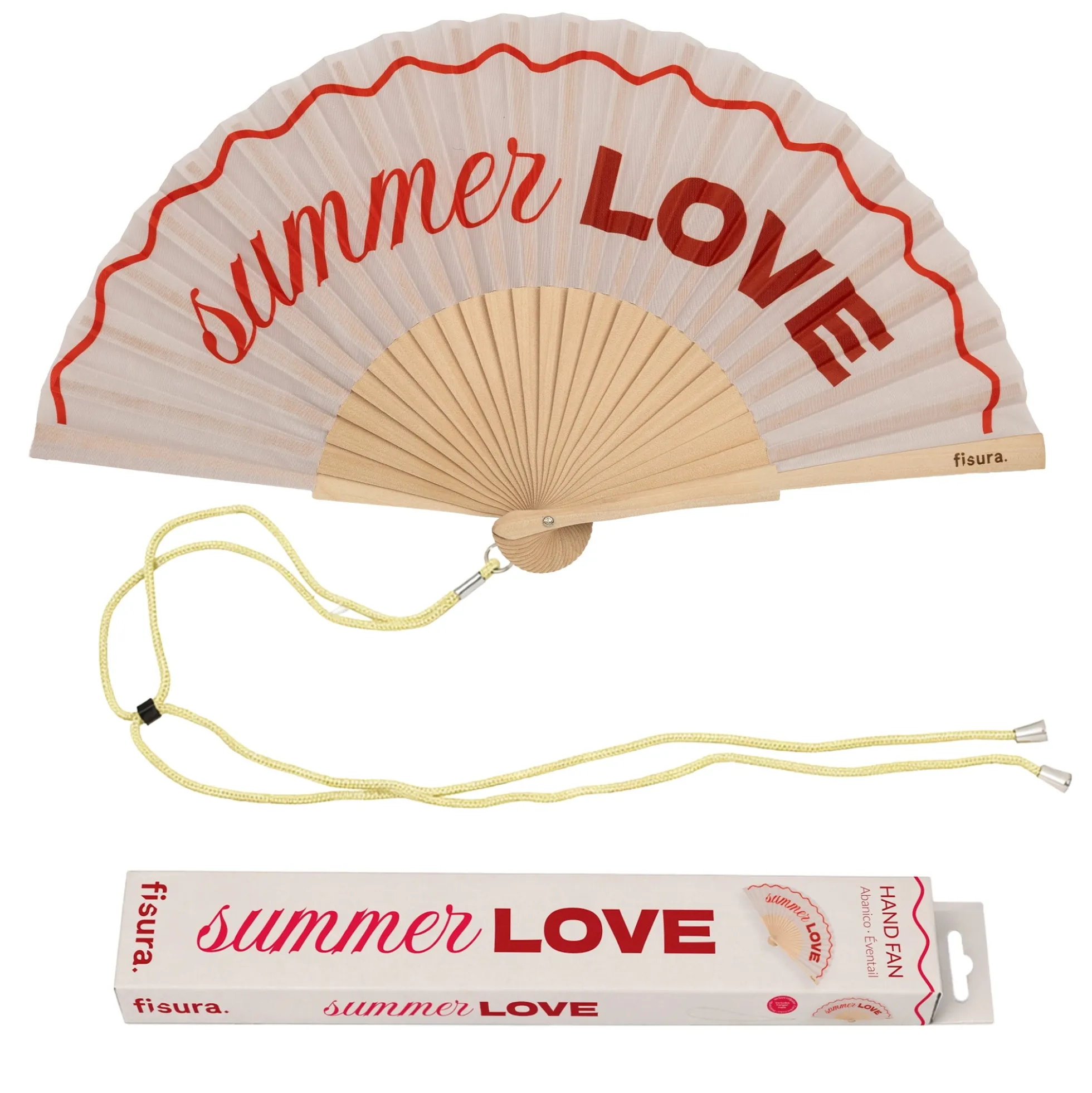 Abanico "Summer love"
