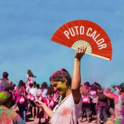 Abanico xxl “Puto calor”