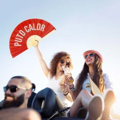 Abanico xxl “Puto calor”
