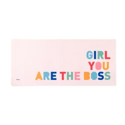 Alfombrilla ratón XXL “Girl you are the boss”