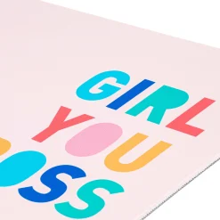 Alfombrilla ratón XXL “Girl you are the boss”