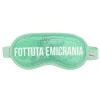 Antifaz de gel “Fottuta Emicrania” verde menta