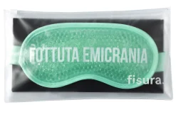 Antifaz de gel “Fottuta Emicrania” verde menta