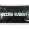 Antifaz de gel “Fucking hangover” negro