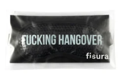 Antifaz de gel “Fucking hangover” negro