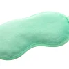 Antifaz de gel “Putain de migraine” verde menta