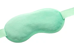 Antifaz de gel “Putain de migraine” verde menta