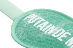 Antifaz de gel “Putain de migraine” verde menta