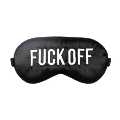 Antifaz "Fuck off" Negro