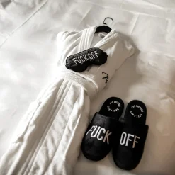 Antifaz "Fuck off" Negro
