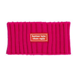 Banda cabeza “Better late than ugly”