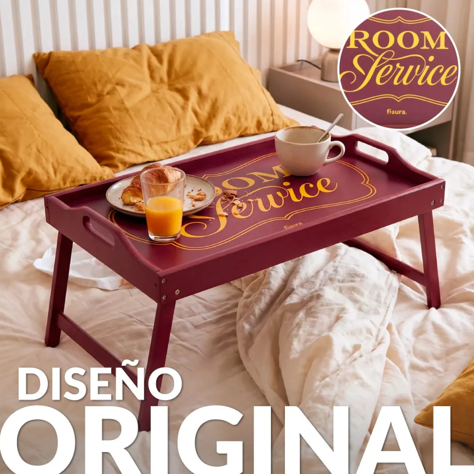 Bandeja plegable “Room service”