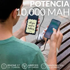 Batería portátil "All you need is battery"