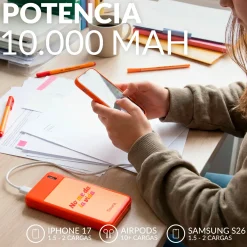 Batería portátil "No me da la vida"