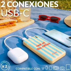 Batería portátil "Out of the office"
