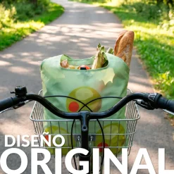 Bolsa compra plegable aceitunas