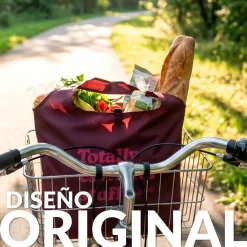 Bolsa compra plegable "Totally essential stuff obviously"