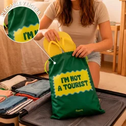 Bolsas de viaje “I’m not a tourist”