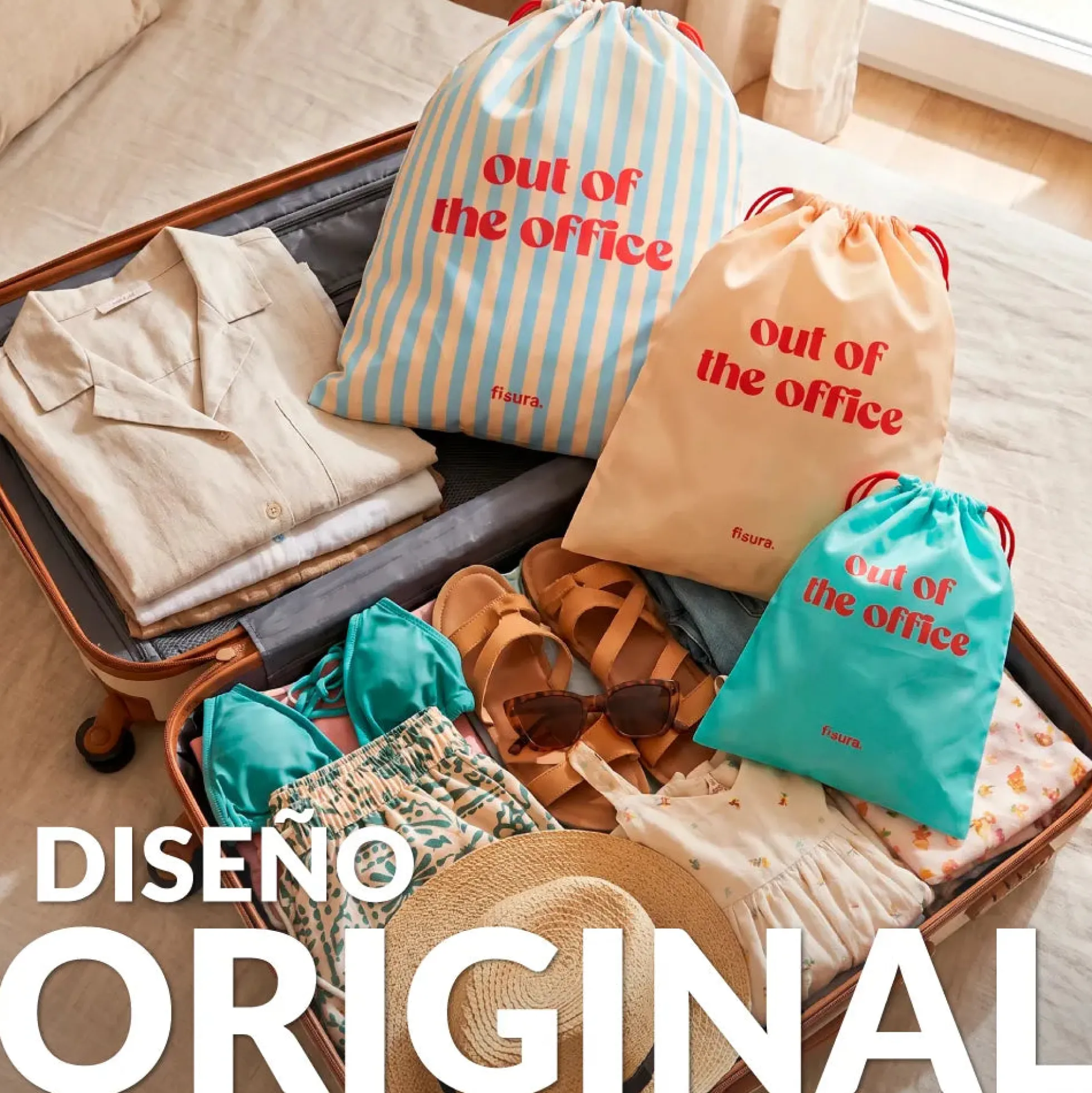 Bolsas de viaje “Out of the office”