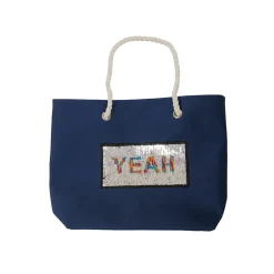 Bolso de playa "Yeah" Azul