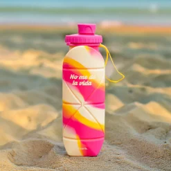 Botella plegable “No me da la vida"