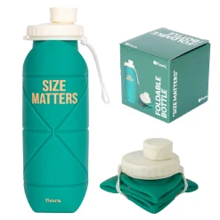 Botella plegable “Size matters”