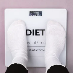 Báscula de baño “diet
