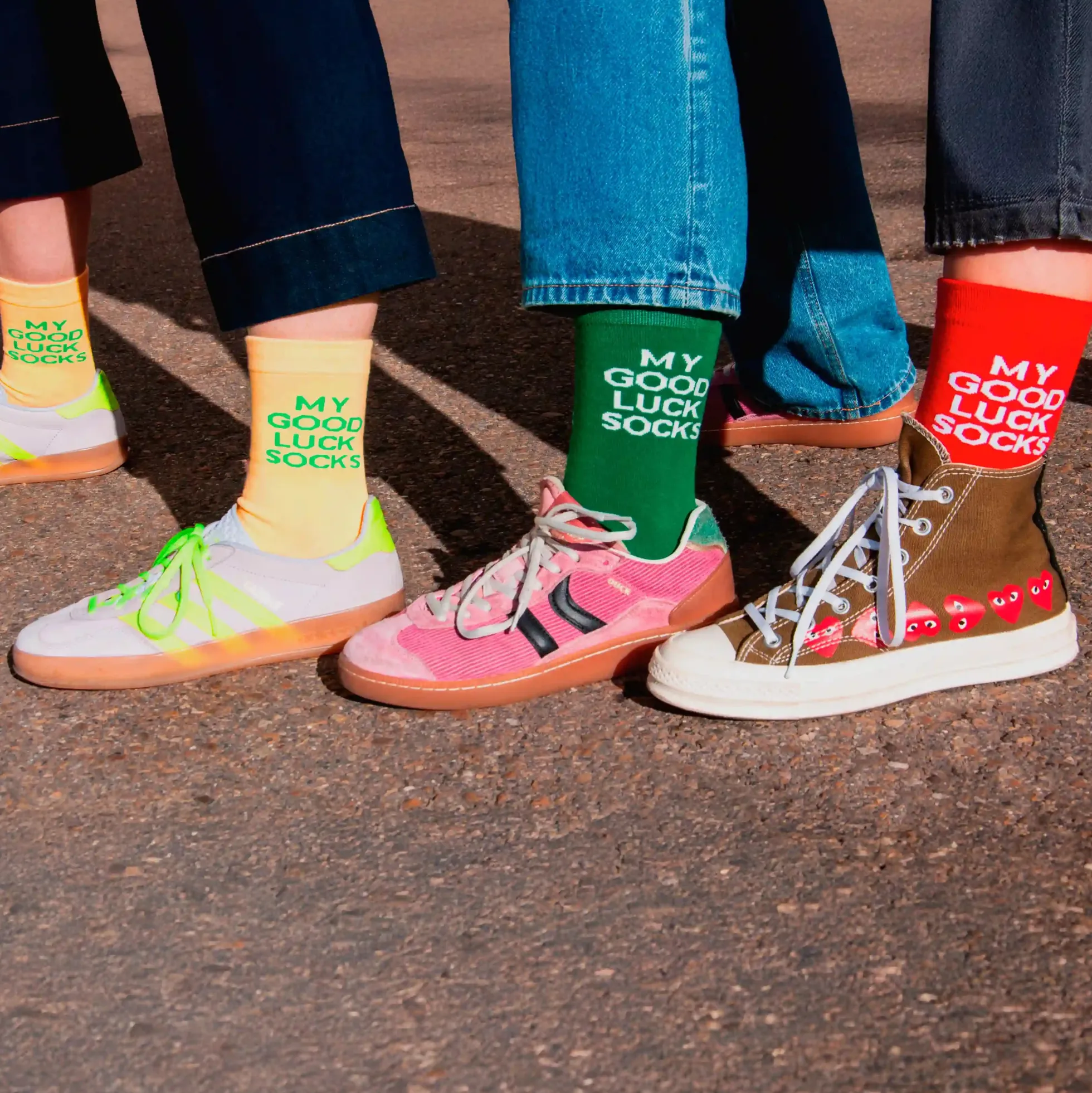 Calcetines originales “My good luck socks”