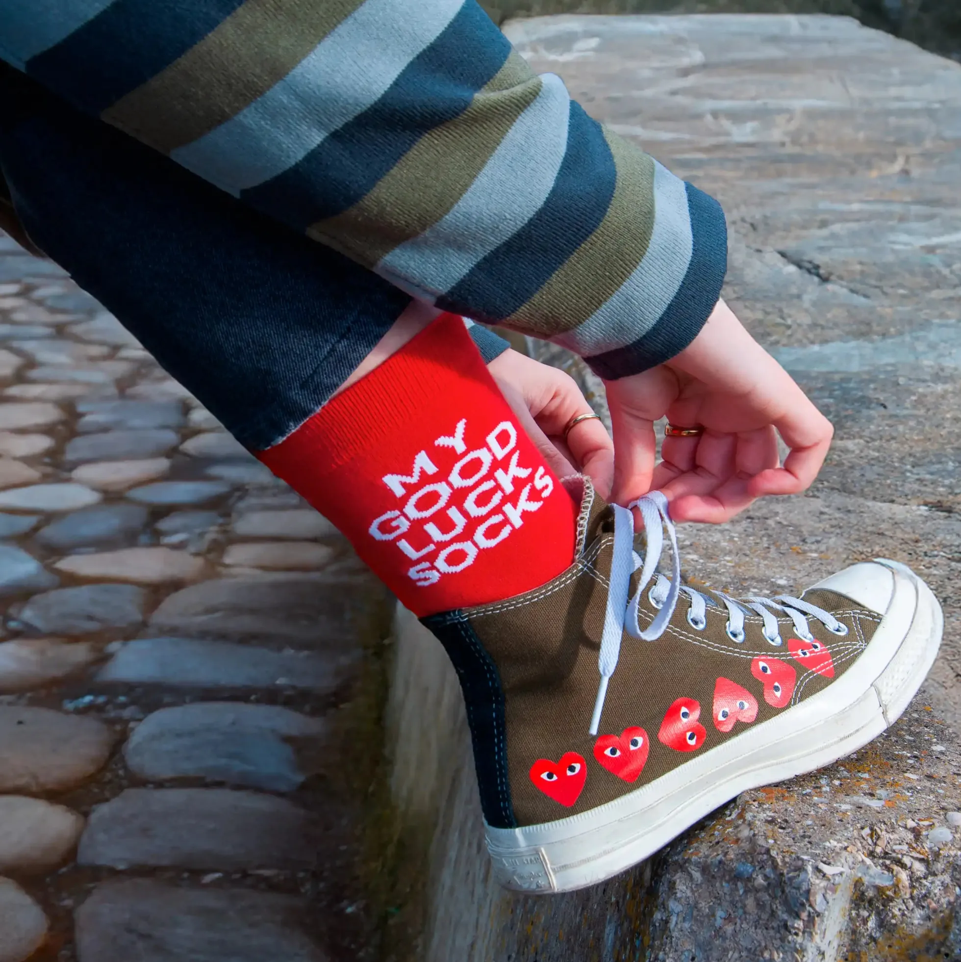 Calcetines originales “My good luck socks”
