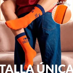 Calcetines Unisex “I love siesta”