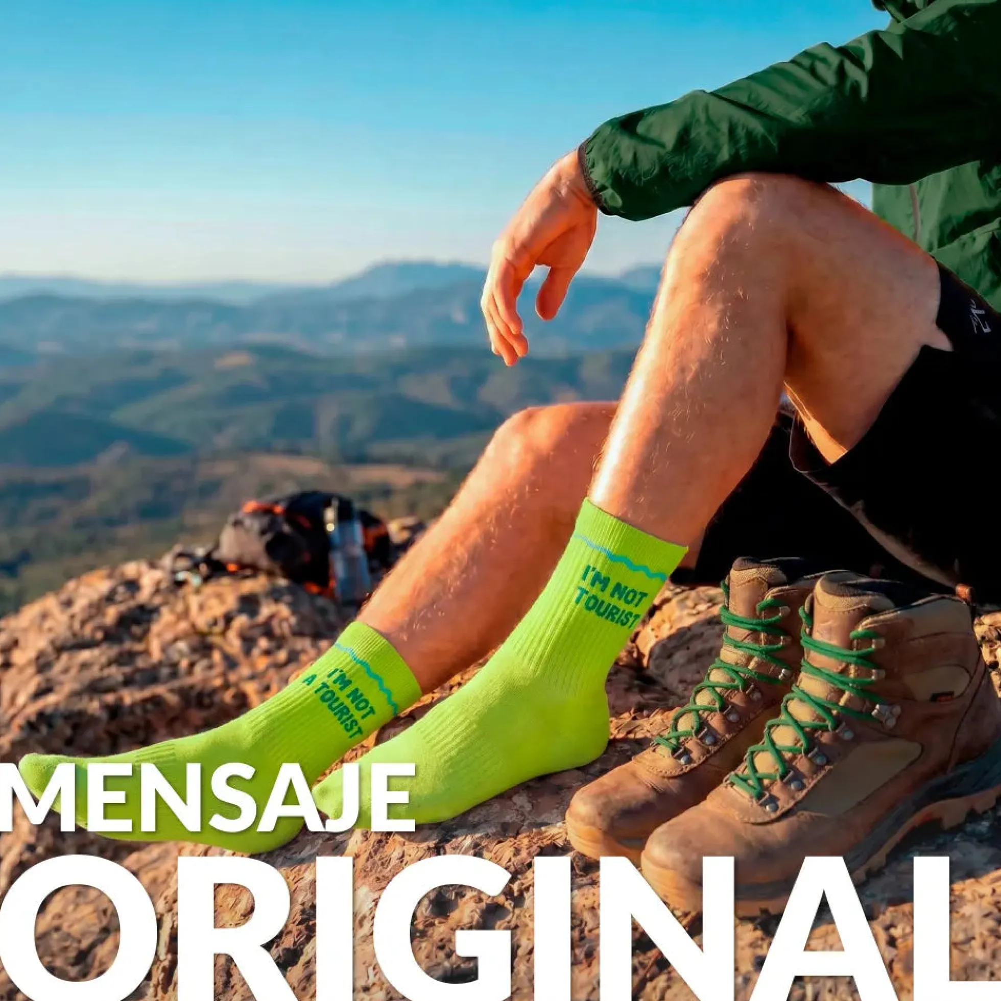 Calcetines Unisex “I’m not a tourist”