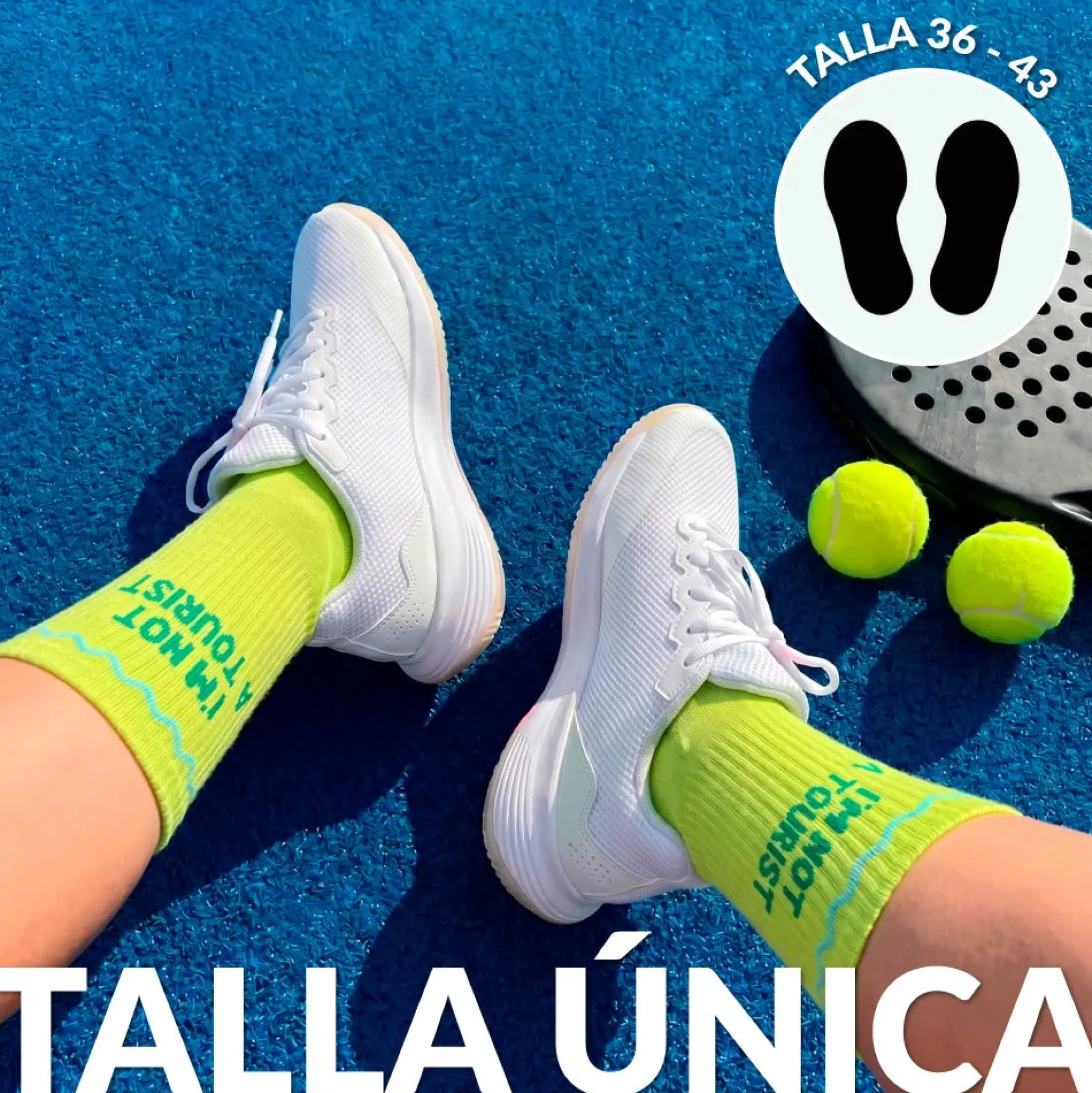 Calcetines Unisex “I’m not a tourist”